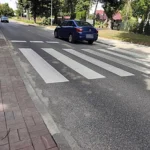 Potrącenie rowerzystki na rondzie 15 Południk