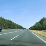 Ciężarówka wjechała w drzewo i płot