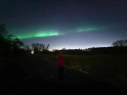 Zorza w Stargardzie.